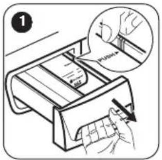 ZANUSSI ZWF71440W - NETTOYAGE DU DISTRIBUTEUR DE PRODUIT DE LAVAGE - 1