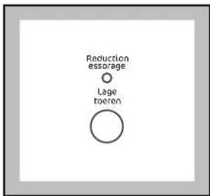 Reduction essorage Lage toeren