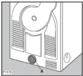 ZANUSSI TD 4100 W - Anschluss eines Abluftschlauches - 1