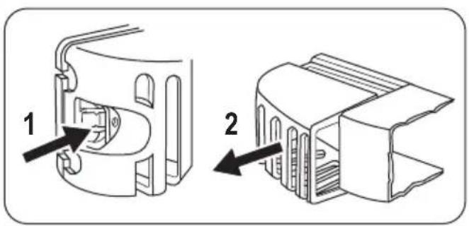 ZANUSSI ZRB 636 W - Remplacement de l'ampoule - 1