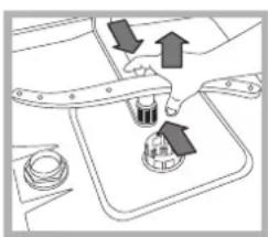 HOTPOINT LFT 228 A/HA - Pulire gli irroratori - 2