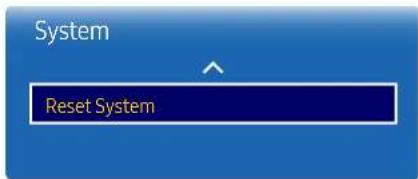 System Reset System