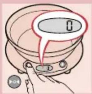 PHILIPS HR2390 - Взвешивание и использование функции «Сброс» ▶○◀ - 4