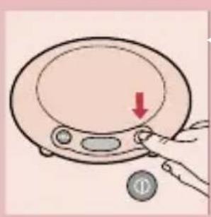 PHILIPS HR2390 - Теглене и използване на функцията "Нулиране" ▶○◀ - 1