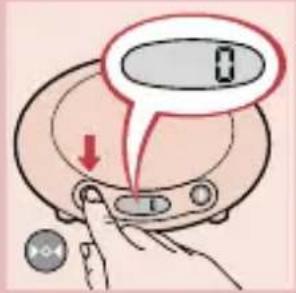 PHILIPS HR2390 - Mérés és a "Reset" (tárázás) funkció ▶ - 2