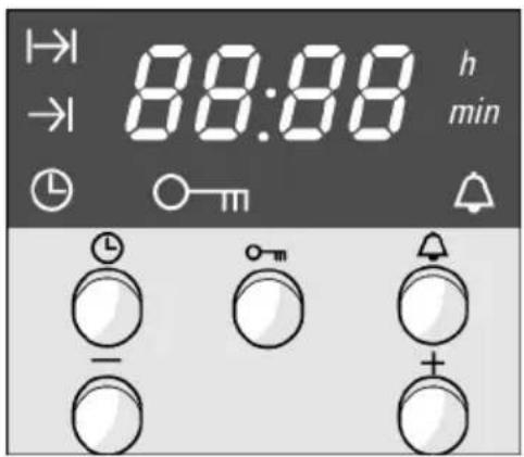 88:88 h min → → 0 m - - - + -