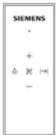 SIEMENS LF959RA51B - Remote control: - 1