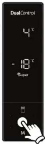 DualControl 4°C -18°C *Super M