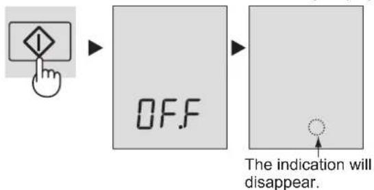 SHARP SJ-FP810V - To cancel operation - 3