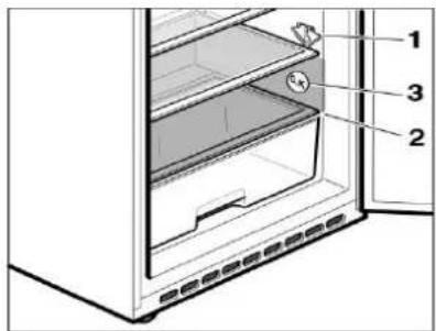 BOSCH KGV24C00 - Zone la plus froide - 2