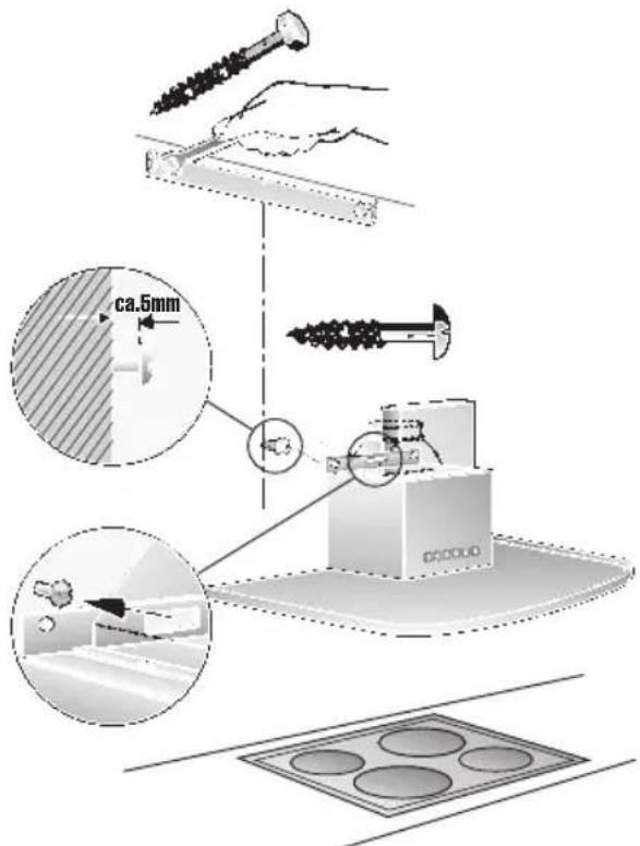 BOSCH DKE655D - Montaje - 2