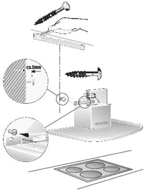 BOSCH DKE655D - Montasje - 3