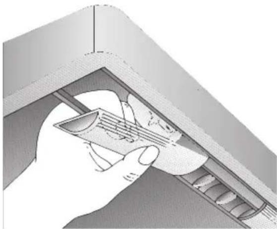 BOSCH DKE645H - Lamp vervangen - 1