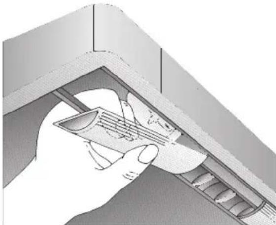 BOSCH DKE645H - Auswechseln der Lampen - 1