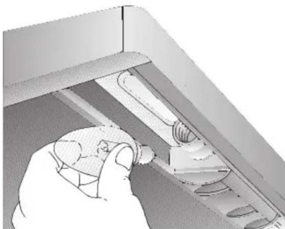 BOSCH DKE645H - Cambio delle lampade - 2