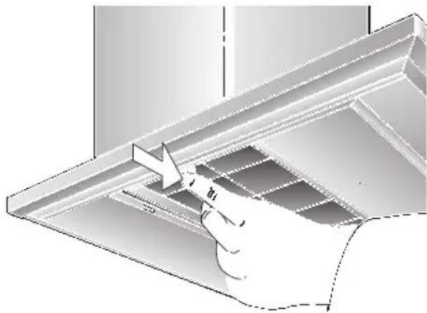 BOSCH DWW096851 - Desmontar el filtro de carbón activo: - 1