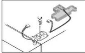 DAEWOO FRN-X22F2 - Démontage de la porte du réfrigérateur - 2