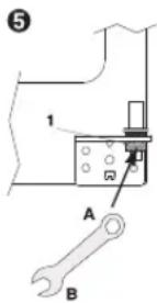 ⑤ 1 A B