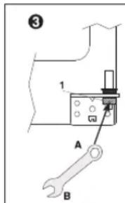 ③ 1 A B