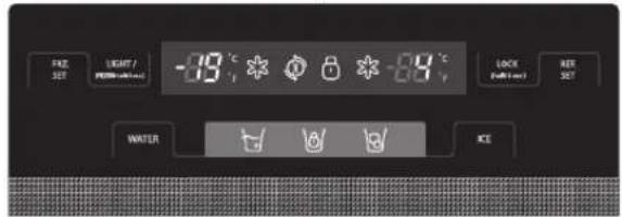 DAEWOO FRN-X22F2 - Temperaturauswahl und Kontrolle - 1