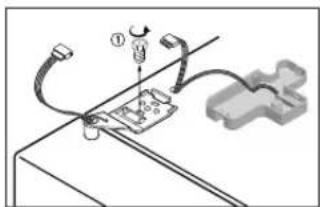 DAEWOO FRN-X22F2 - Démontage de la porte du congélateur - 3