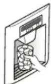 DAEWOO FRN-X22F2 - How to use the Dispenser (For Dispenser models) - 4