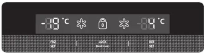 -19 °C FRZ SET I LOCK BAMES HILL I REF. SET