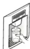 DAEWOO FRN-X22F2 - How to use the Dispenser (For Dispenser models) - 3