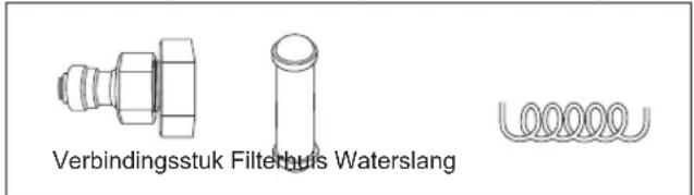 Verbindingsstuk Filterhuis Waterslang