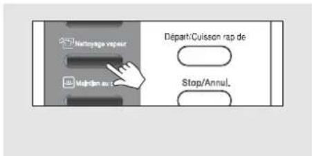 Netpage vapeur Makien sur Départ/Cuisson rap de Stop/Annul,