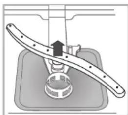 Hotpoint Ariston LFF 8M132 - Reinigung der Sprüharme - 2