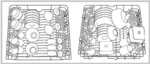 Hotpoint Ariston LFF 8B5 - Cesto superior - 1