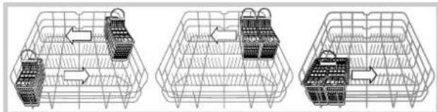 Hotpoint Ariston LFF 8B5 - Unterer Korb und Besteckkorb - 3