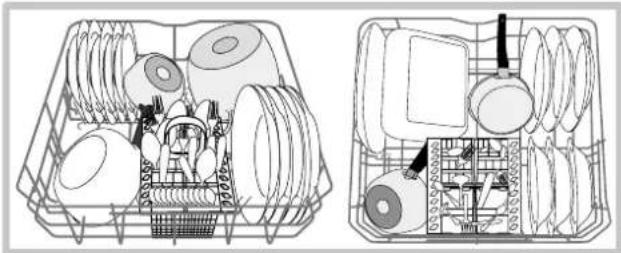 Hotpoint Ariston LFF 8B5 - Κάτω καλάθι και καλαθάκι μαχαιροπίρουνων - 1