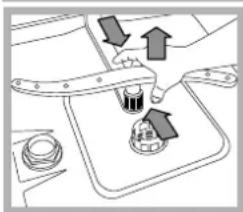 Hotpoint Ariston LFF 8B5 - Limpar os braços aspersores - 2
