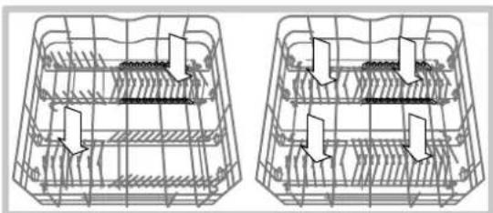 Hotpoint Ariston LFF 8B5 - Unterer Korb und Besteckkorb - 2