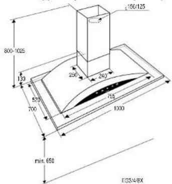 800-1025 130 570 700 min. 650 250 240 755 1000 150/125 EG3/4BX