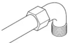 Hotpoint Ariston XC902GHDC.3 - Gas supply connection - 1