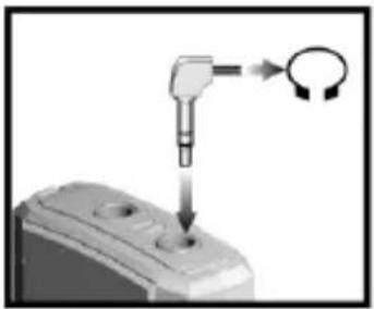 PHILIPS VR668 - Branchement des écouteurs - 1