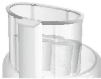 KITCHENAID 5KFPM776 - Til að sneiða eða rífa smáa ávexti og grænmeti, svo sem jarðarber, sveppi og radísur: - 1