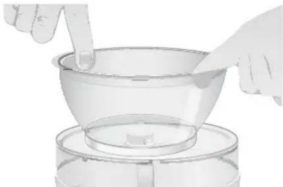 KITCHENAID 5KFPM776 - Montage der Minischüssel - 3