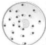 KITCHENAID 5KFPM776 - Medium (4 mm.) snitteskivejern - 1
