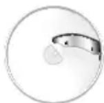 KITCHENAID 5KFPM776 - Om harde kazen zoals Parmezaan en Pecorino te raspen: - 1