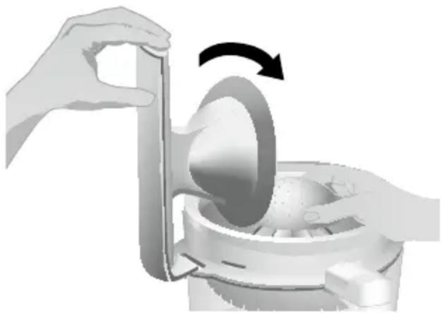KITCHENAID 5KFPM776 - Samling og brug af citronpresseren (5KFPM775 og 5KFPM776) - 3