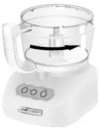 KITCHENAID 5KFPM776 - Arbeitsschüssel montieren - 1