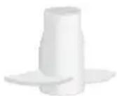 KITCHENAID 5KFPM776 - Pour trancher ou hacher des aliments en forme de poire, comme les patates douces, les aubergines et les courges : - 1