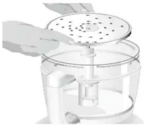 KITCHENAID 5KFPM776 - Bruke pulsreguleringen - 4