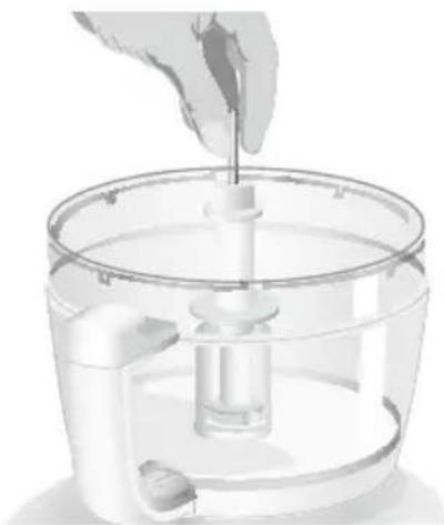 KITCHENAID 5KFPM776 - Montage von Schneiden- und Reibenscheiben - 1