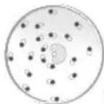 KITCHENAID 5KFPM776 - Medium (4 mm) Slicing Disc - 1