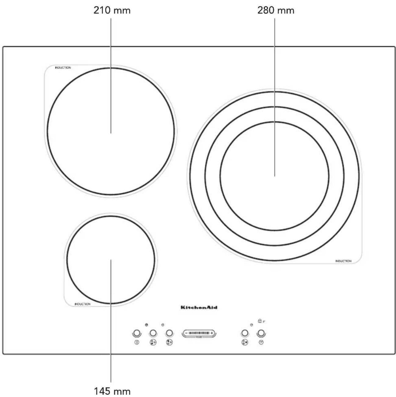 KITCHENAID KHIS 6503 - Plans d'installation - 1